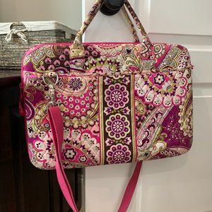 Vera Bradley Very Berry Paisley Padded Laptop Bag